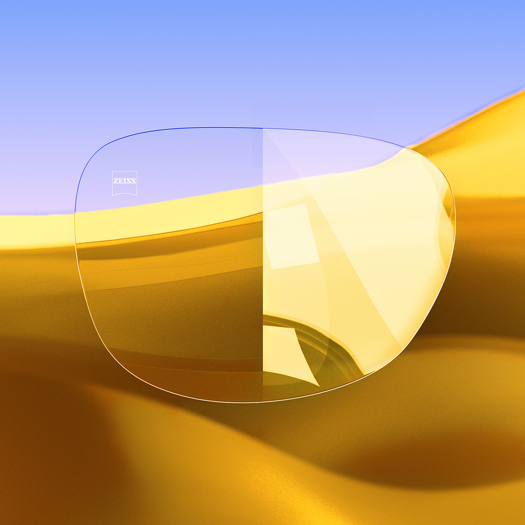 ZEISS Gold Coating lens — clear vision and premium reflection